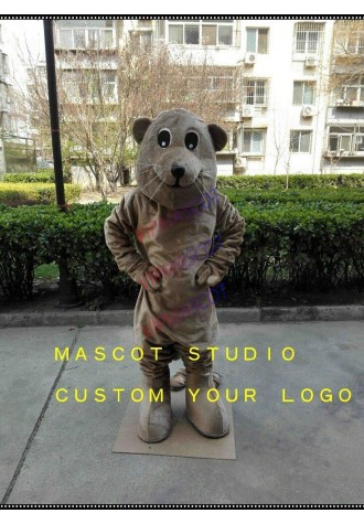 beaver Mascot Costume Suit Cosplay Party Game Dress Outfit Advertising Halloween