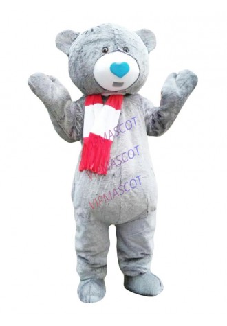 Bear Mascot Costume Cosplay Party Animal Fancy Dress Outfit Advertising Adults