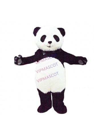 ADS Panda Bear Mascot Costume Animal Cosplay Halloween Adult Outfit Dress Parade