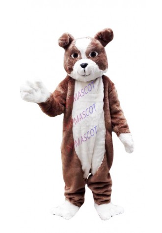 Bulldog Mascot Costume Suit Cosplay Party Game Dress Outfit Halloween Adult 2019