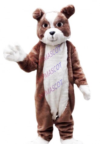 Bulldog Mascot Costume Suit Cosplay Party Game Dress Outfit Halloween Adult 2019
