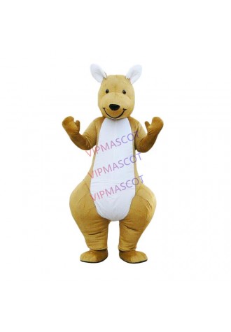 Kangaroo Mascot Costume Animal Cosplay Party Dress Outfit Halloween Adult Parade