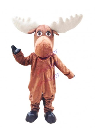 Moose Mascot Costume Cosplay Party Game Dress Outfit Advertising Halloween Adult