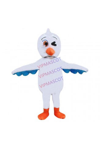 Seagull Mascot Costume Seabird Cosplay Suit Bird Animal Outfit Dress Adult Party