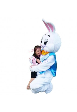 Popular Easter Bunny Mascot Costume Rabbit Cartoon Fancy Dress Adult Gift A