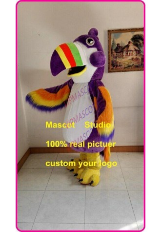 Toucan Mascot Costume Suit Cosplay Party Game Dress Outfit Halloween Adult New