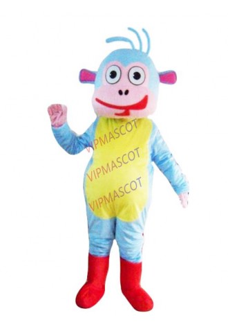 Monkey Mascot Costume Suit Cosplay Party Game Dress Outfit Advertising Halloween