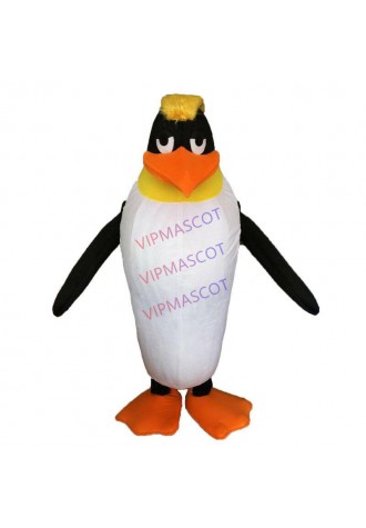 Baby Penguin Mascot Costume The Antarctic Animal Black Panther Cosply Suit