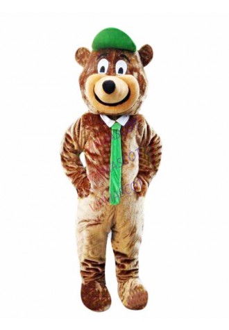 Bear Mascot Costume Cosplay Party Game Dress Outfit Advertising Halloween Adult