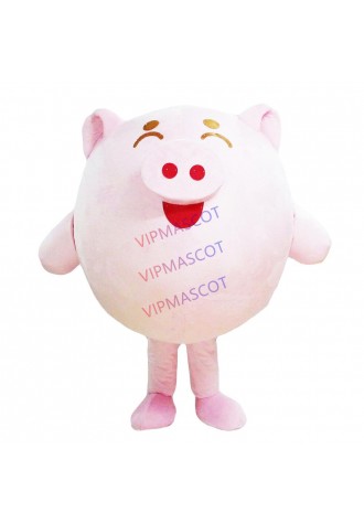 Pig Mascot Costume Cosplay Party Game Fancy Dress Outfit Advertising Adult Suit