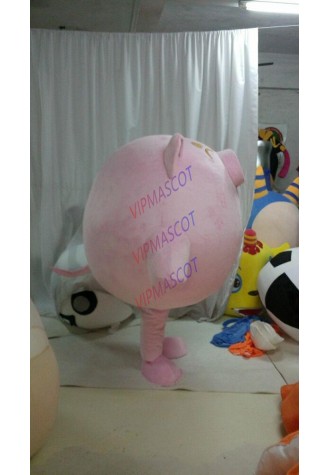 Pig Mascot Costume Cosplay Party Game Fancy Dress Outfit Advertising Adult Suit