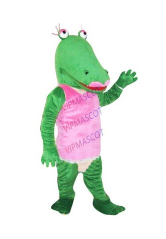 Aligator Mascot Costume Suit Cosplay Party Game Dress Outfit Halloween Adult