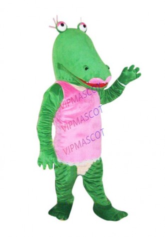 Aligator Mascot Costume Suit Cosplay Party Game Dress Outfit Halloween Adult