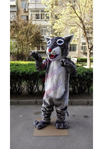 Wild Cat Mascot Costume Suit Cosplay Party Game Dress Outfit Halloween Adult