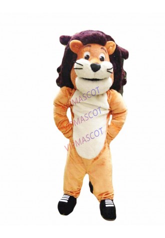 Lion Mascot Costume Cosplay Party Game Dress Outfit Advertising Halloween Adult