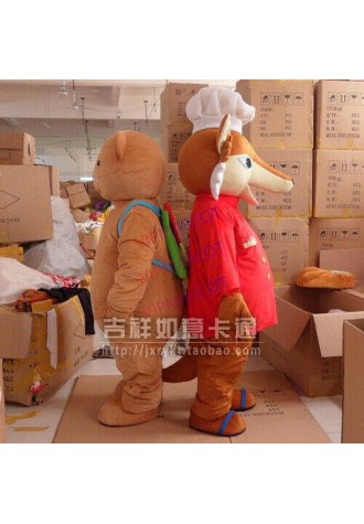 Fox Mascot Costume Cosplay Party Game Dress Outfit Advertising Halloween Adult