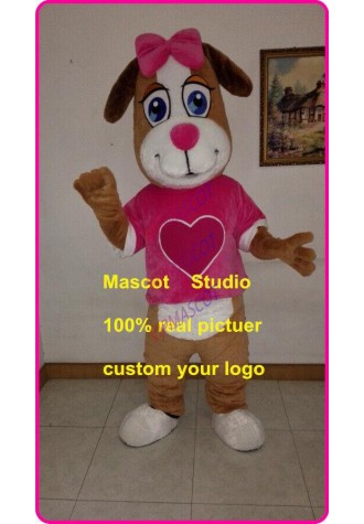 Dog Mascot Costume Cosplay Party Game Dress Outfit Advertising Halloween Adult
