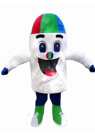 Ice Cream Mascot Costume Suit Cosplay Party Game Dress Outfit Halloween  Adult