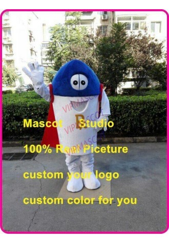 Pill Hero Mascot Costume Suit Cosplay Party Game Dress Outfit Halloween Adult