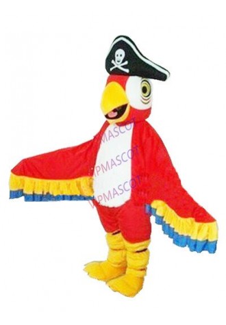 Pirates Parrot Mascot Costume  Cosplay Party Game Dress Outfit Halloween Adult