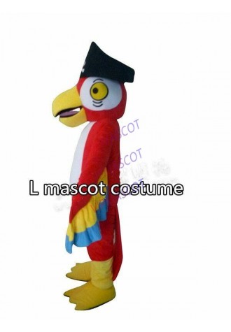 Pirates Parrot Mascot Costume  Cosplay Party Game Dress Outfit Halloween Adult