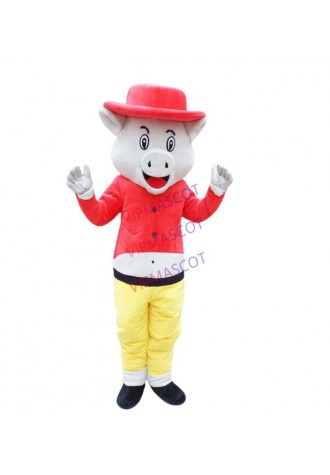 New Pig Adult Mascot Costume Unisex Halloween Party Go Cosplay Game Gift