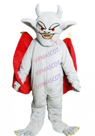 Devil Mascot Costume Cosplay Party Fancy Dress Outfit Advertising Adults Parade