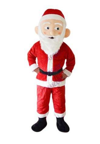Christmas Santa Claus Mascot Costume Saint Nicholas Father Kris Kringle Adults