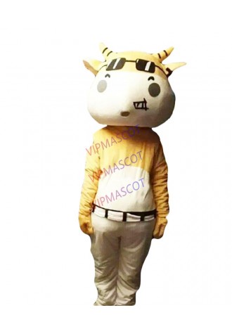 COW Mascot Costume Suit Cosplay Party Game Dress Outfit Halloween Xmas Adult