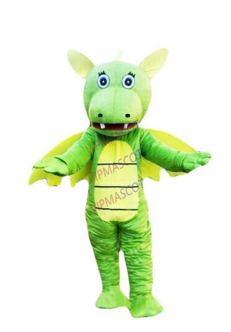dragon Mascot Costume Suit Cosplay Party Game Dress Outfit Advertising Halloween