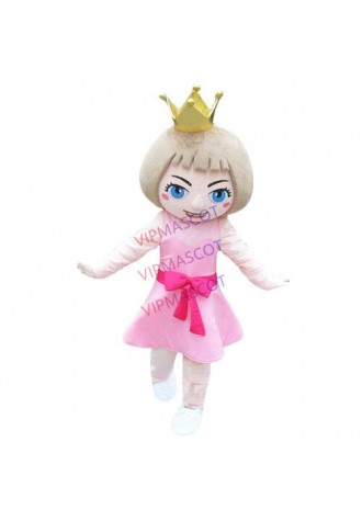 Princess Mascot Costume Suit Advertising Girls Birthday Party Game Cosplay Dress