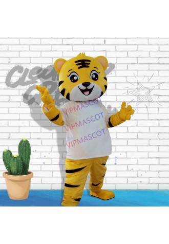 Tiger Mascot Costume Cosplay Party Game Dress Outfit Advertising Halloween Adult