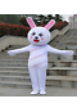 Naughty Kani Rabbit Mascot Costume Cartoon Cosplay Party Game Fancy Dress Parade