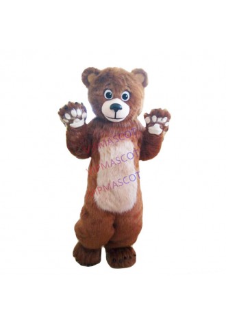 Character Bear Mascot Costume Fancy Dress Party Clothing Adult Size Gift