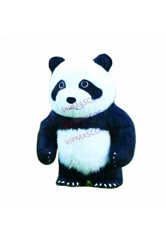 Panda Mascot Costume Cosplay Party Game Dress Outfit Advertising Halloween Adult