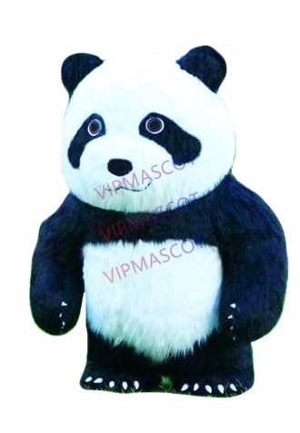 Panda Mascot Costume Cosplay Party Game Dress Outfit Advertising Halloween Adult