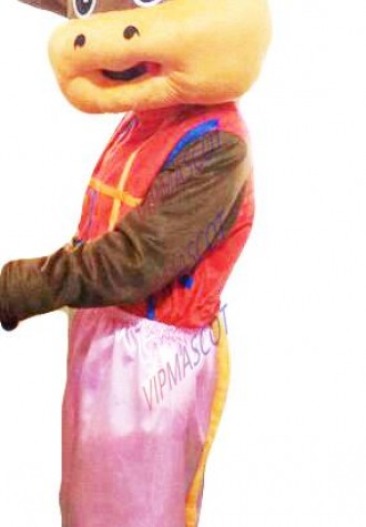Bull Mascot Costume Caw Cosplay Party Fancy Dress Outfit Advertising Adults Suit
