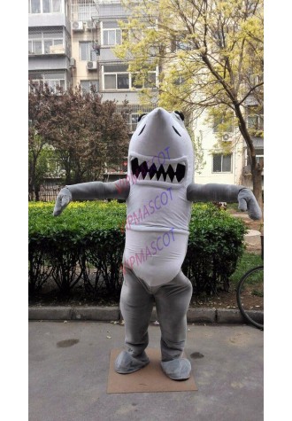 Shark Mascot Costume Cosplay Party Game Fancy Dress Outfit Advertising Adult Sui