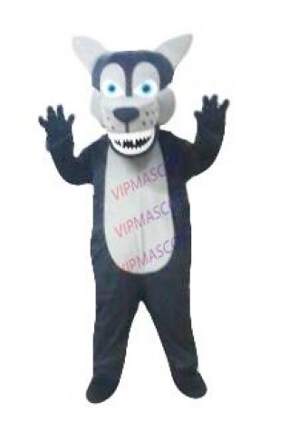 Husky Wolf Mascot Costume Cosplay Party Game Dress Outfit Foam Advertising Adult