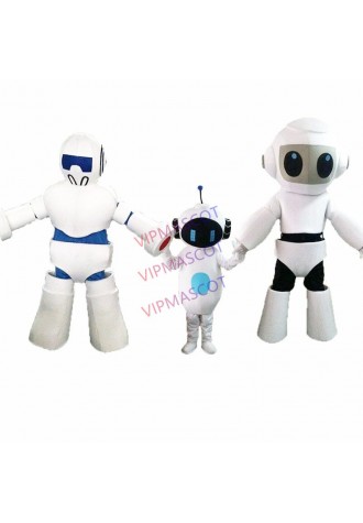 Robot Mascot Costume Cosplay Party Game Dress Outfit Advertising Halloween Adult