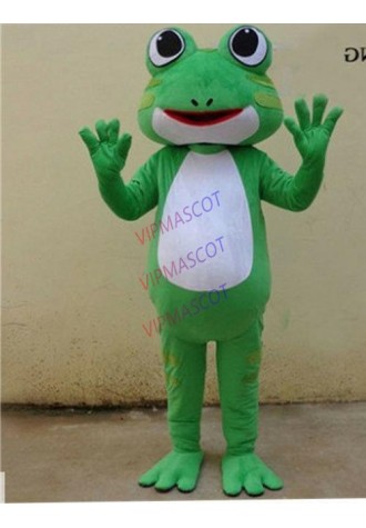 Frog Prince Mascot Suit Fancy Dress Costum Suit Parade Party Animal Outfit Stage