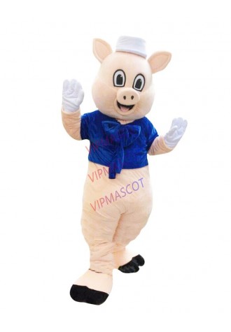 Pig Mascot Costume Cosplay Party Game Fancy Dress Outfit Advertising Adults Suit