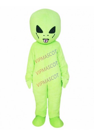 Halloween Green Mascot Costume Cosplay Party Dress Clothing Carnival Adults