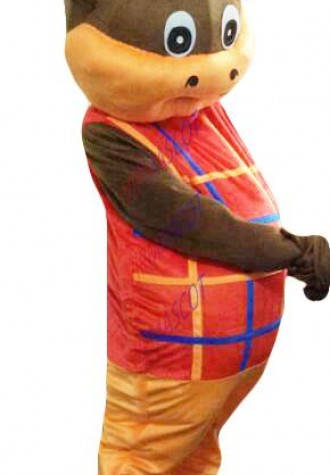 Bull Mascot Costume Cosplay Party Fancy Dress Outfit Advertising Adult Parade