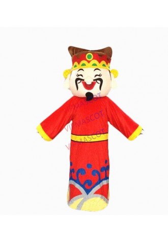 handmadeDress Adults Outfit the God of Wealth Mascot Costume party game Cosplay