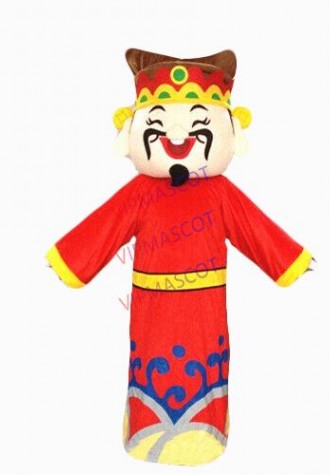 handmadeDress Adults Outfit the God of Wealth Mascot Costume party game Cosplay