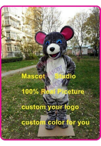 Mouse Mascot Costume Cosplay Party Game Dress Outfit Advertising Halloween Adult