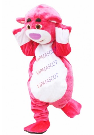Halloween Best Lots-O  -Huggin   Bear Lotso Mascot Costume Christmas Fancy Dress