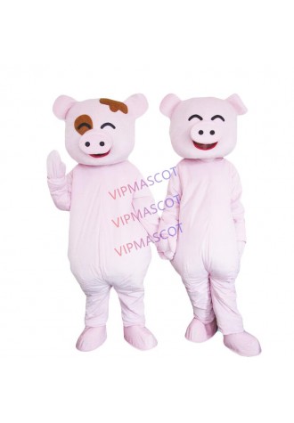 Pig  Mascot Costume Cosplay Party Game Dress Outfit Advertising Halloween Adult