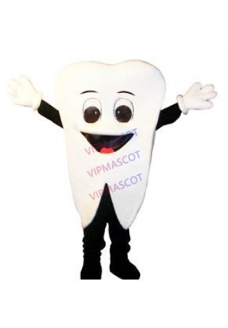 Advertising Tooth Mascot Dentists Costume Cosplay Adult Party Fancy Dress Outfit